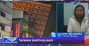 Eagle News Service correspondent in Taiwan Lalaine Millendez