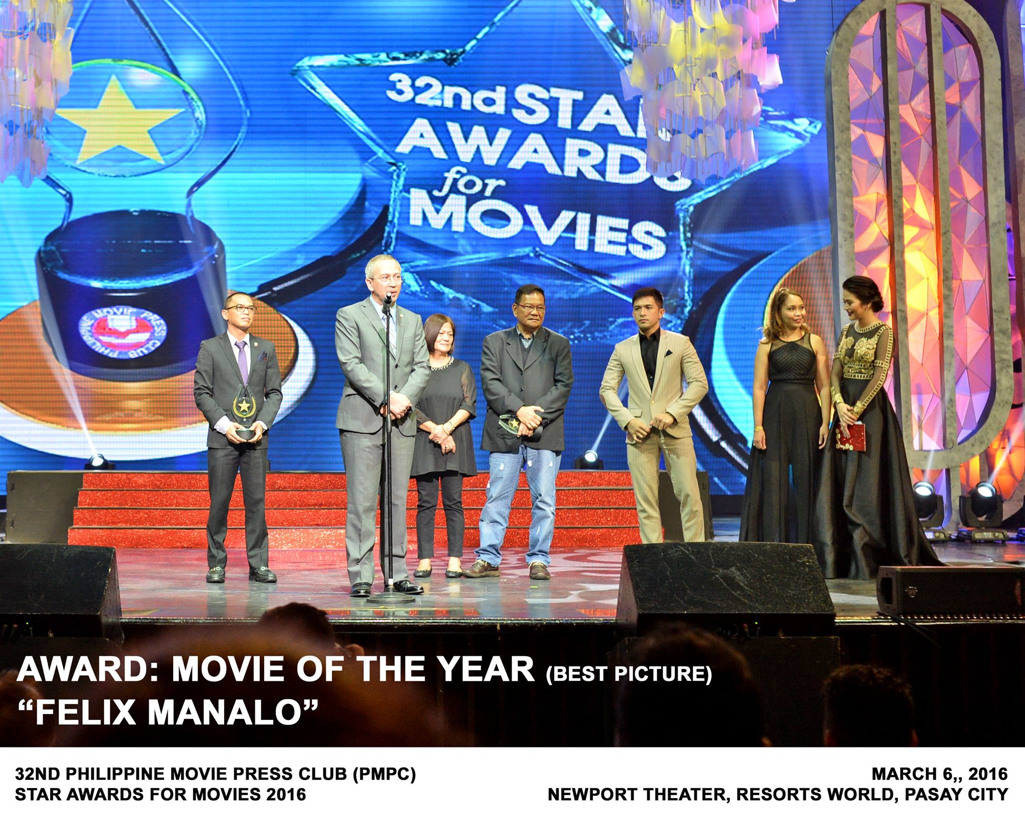 Felix Manalo bags major awards in 32nd PMPC Star Awards for Movies