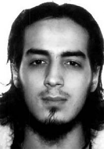 (FILES) This handout file photo obtained on March 27, 2016 on the Interpol website shows Najim Laachraoui, one of the suicide bombers involved in the terrorist attacks of Zaventem airport of March 22, in Brussels, also linked to the November 13, 2015 attacks in Paris.  Najim Laachraoui, was identified as IS jailer of foreign hostages in Syria, it was announced on April 22, 2016 / AFP PHOTO / Interpol / -