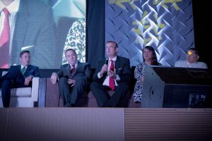 Business leaders discuss the future of the Philippine economy at the media launch of Asia CEO Awards. (Photo by Caesar Vallejos, Eagle News Service)
