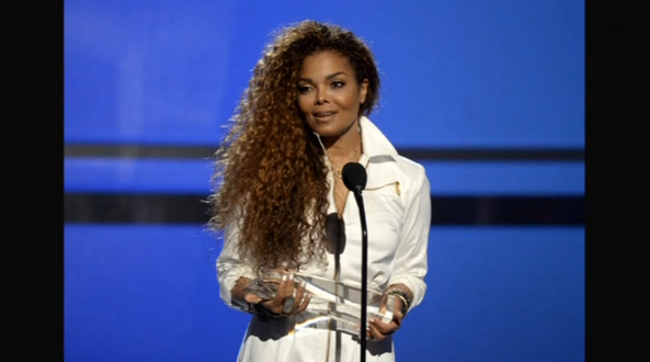 Janet Jackson hints at a possible pregnancy after announcing she was temporarily halting her world tour.(photo grabbed from Reuters video) 