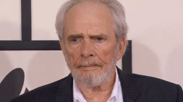 Country musician Merle Haggard, who emerged from prison to become the poetic voice of the working man, dies on his 79th birthday.(photo grabbed from Reuters video) 