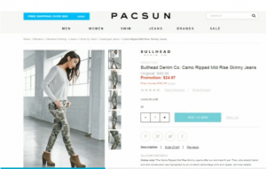 Even a clothing line from Kendall and Kylie Jenner hasn't been enough to keep Pacific Sunwear out of bankruptcy, but the company says it will continue to operate as it reorganizes its finances.(photo grabbed from Reuters video)