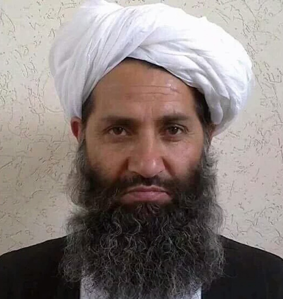 This undated handout photograph released by the Afghan Taliban on May 25, 2016 shows, according to the Afghan Taliban, the new Mullah Haibatullah Akhundzada posing for a photograph at an undisclosed location. The Afghan Taliban on May 25 announced Haibatullah Akhundzada as their new chief, elevating a low-profile religious figure in a swift power transition after officially confirming the death of Mullah Mansour in a US drone strike. / AFP PHOTO / Afghan Taliban / STR / -----EDITORS NOTE --- RESTRICTED TO EDITORIAL USE - MANDATORY CREDIT "AFP PHOTO / AFGHAN TALIBAN" - NO MARKETING - NO ADVERTISING CAMPAIGNS - DISTRIBUTED AS A SERVICE TO CLIENTS