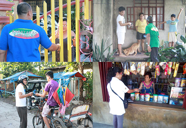 Mga kaanib ng Iglesia Ni Cristo sa lalawigan ng Camarines Norte, aktibong nakiisa sa WorldWide Distribution of Pamphlets