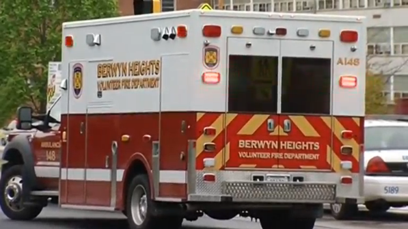 One adult was fatally shot and a second person was wounded in a shooting on the grounds of a high school in Maryland that "appears to be a domestic-related" incident, police said(photo grabbed from Reuters video)