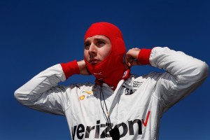 AVONDALE, AZ - APRIL 01: Will Power of Australia, driver of the #12 Team Penske Chevrolet IndyCar prepares for qualifying to the Phoenix Grand Prix at Phoenix International Raceway on April 1, 2016 in Avondale, Arizona. Christian Petersen/Getty Images/AFP