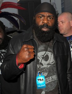LOS ANGELES, CA - DECEMBER 12: UFC fighter Kimbo Slice arrives at Spike TV's 7th Annual Video Game Awards at the Nokia Event Deck at LA Live on December 12, 2009 in Los Angeles, California. Jason Merritt/Getty Images/AFP
