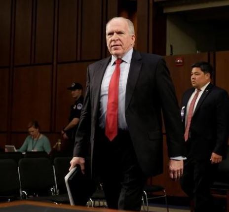 CIA Director John Brennan arrives at the Senate Intelligence Committee hearing on ''diverse mission requirements in support of our National Security'' in Washington, U.S., June 16, 2016. REUTERS/YURI GRIPAS