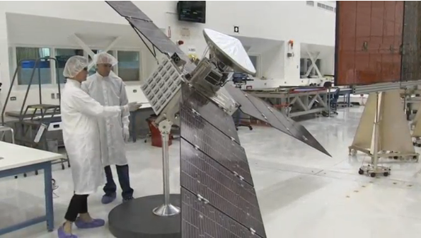 NASA gets ready for its Juno spacecraft to begin its Jupiter orbit on July 04.(photo grabbed from Reuters video)