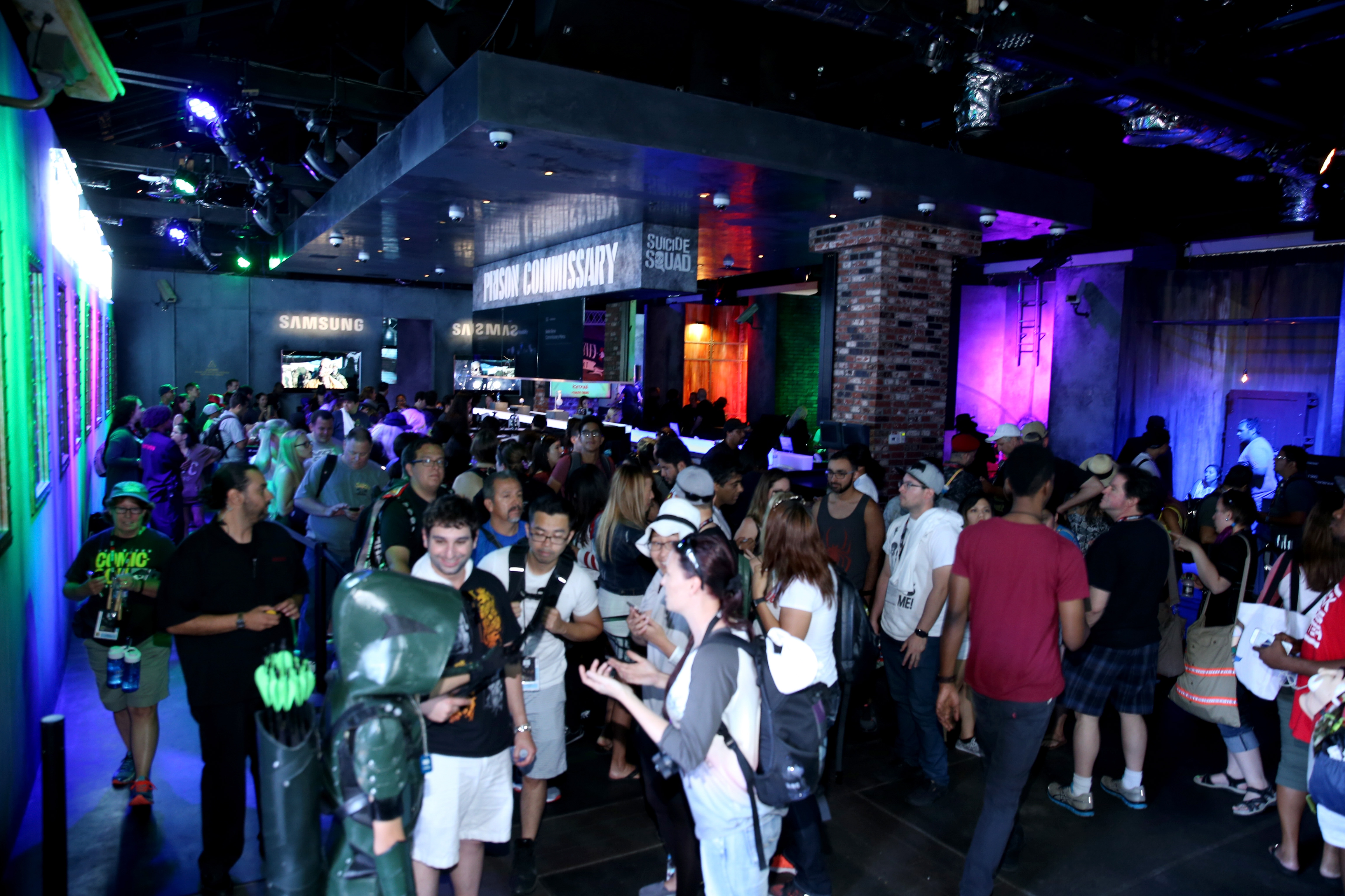 SAN DIEGO, CA - JULY 24: Fans attend the Samsung Experience At San Diego Comic-Con at Hard Rock Hotel San Diego on July 24, 2016 in San Diego, California.   Jonathan Leibson/Getty Images for Samsung/AFP