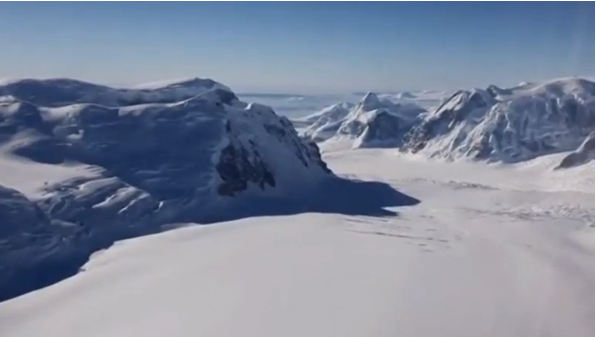 Antarctic Peninsula shifts to cooling since late 1990s but chill may be only a brief respite from warming trend.(photo grabbed from Reuters video) 