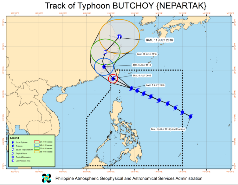 Courtesy PAGASA-DOST