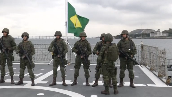 Rio de Janeiro mayor, Eduardo Paes, says the arrest of 10 people suspected of planning a terrorist attack during the Olympic Games shows Brazil's security forces were working effectively.(photo grabbed from Reuters video) 