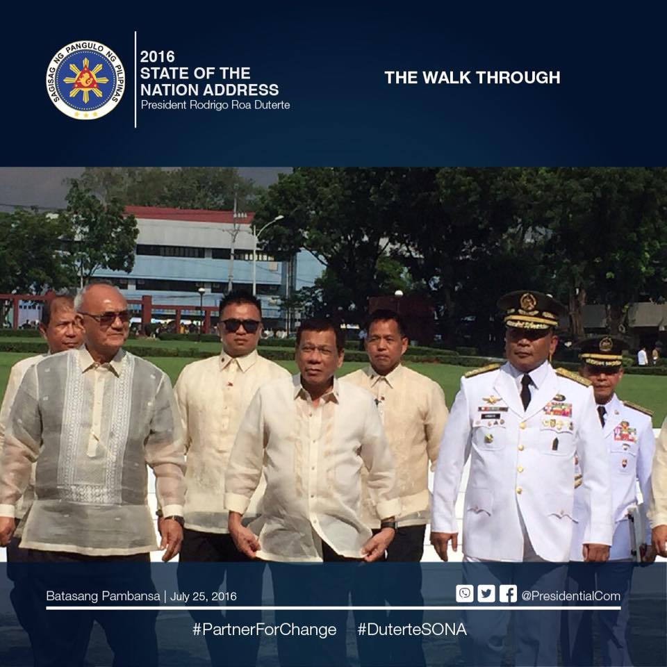 duterte arrives in congress