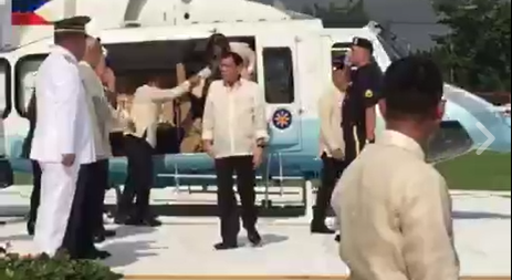 duterte arrives