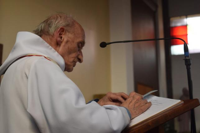 An undated photo shows French priest, Jacques Hamel of the parish of Saint-Etienne. Hamel was killed, and another person was seriously wounded after two assailants took five people hostage in the church at Saint-Etienne-du-Rouvray near Rouen in Normandy, France, July 26, 2016 in an attack on a church that was carried out by assailants linked to Islamic State. Photo Courtesy of Parish of Saint-Etienne via Reuters