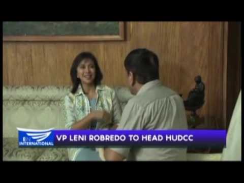 VP Leni Robredo to head HUDCC