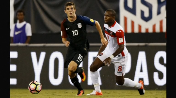 The youngest scorer in U.S. World Cup qualifying history will celebrate his 18th birthday at a Justin Beiber concert next week. (Photo captured from Reuters video)