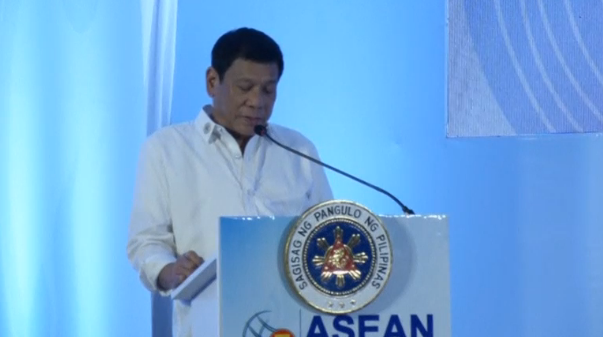 Philippine president Rodrigo Duterte says ASEAN (Association of Southeast Asian Nations) needs stronger resolve to combat transnational crimes, including illegal drugs.