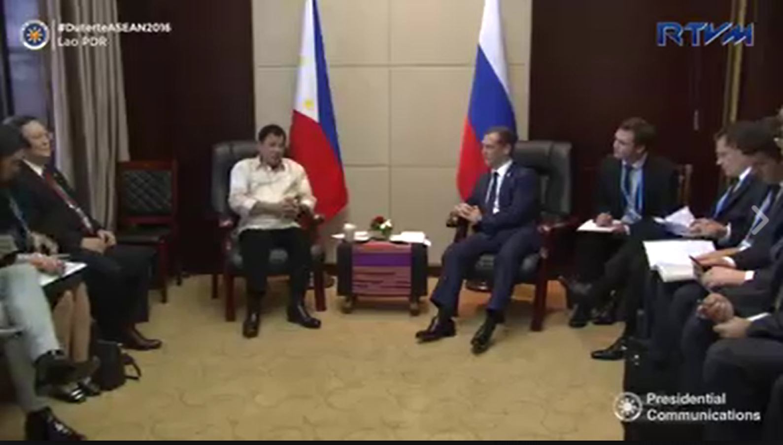 Photo grabbed from RTVM video/Courtesy Presidential Communications