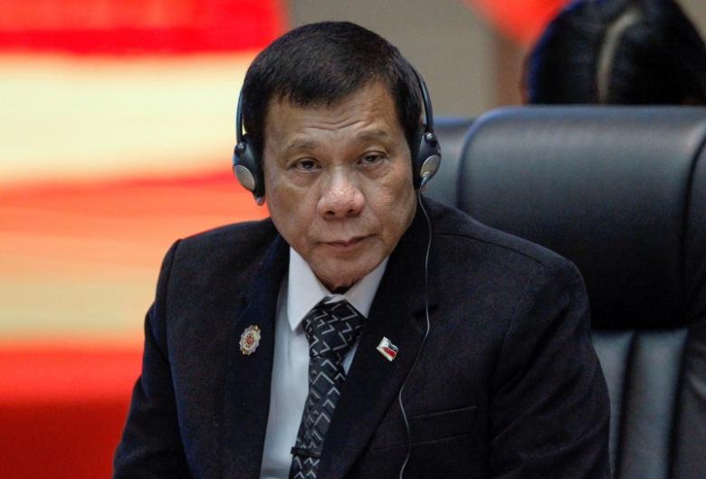 Philippines President Rodrigo Duterte attends the ASEAN Summit in Vientiane, Laos September 7, 2016. REUTERS/Soe Zeya Tun