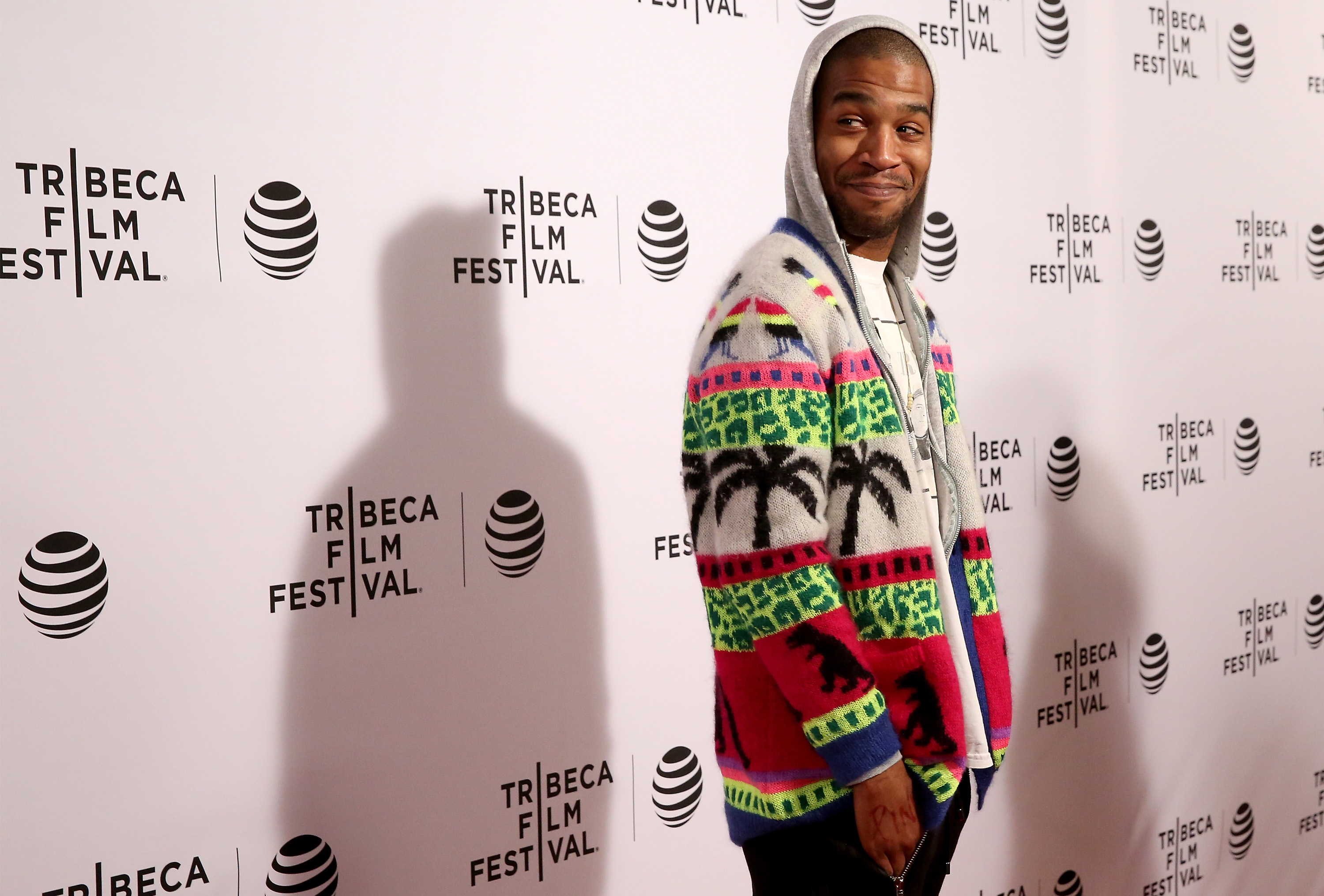 NEW YORK, NY - APRIL 18: Kid Cudi attends the "Vincent N Roxxy" Premiere during the 2016 Tribeca Film Festival at Chelsea Bow Tie Cinemas on April 18, 2016 in New York City. Cindy Ord/Getty Images for Tribeca Film Festival/AFP