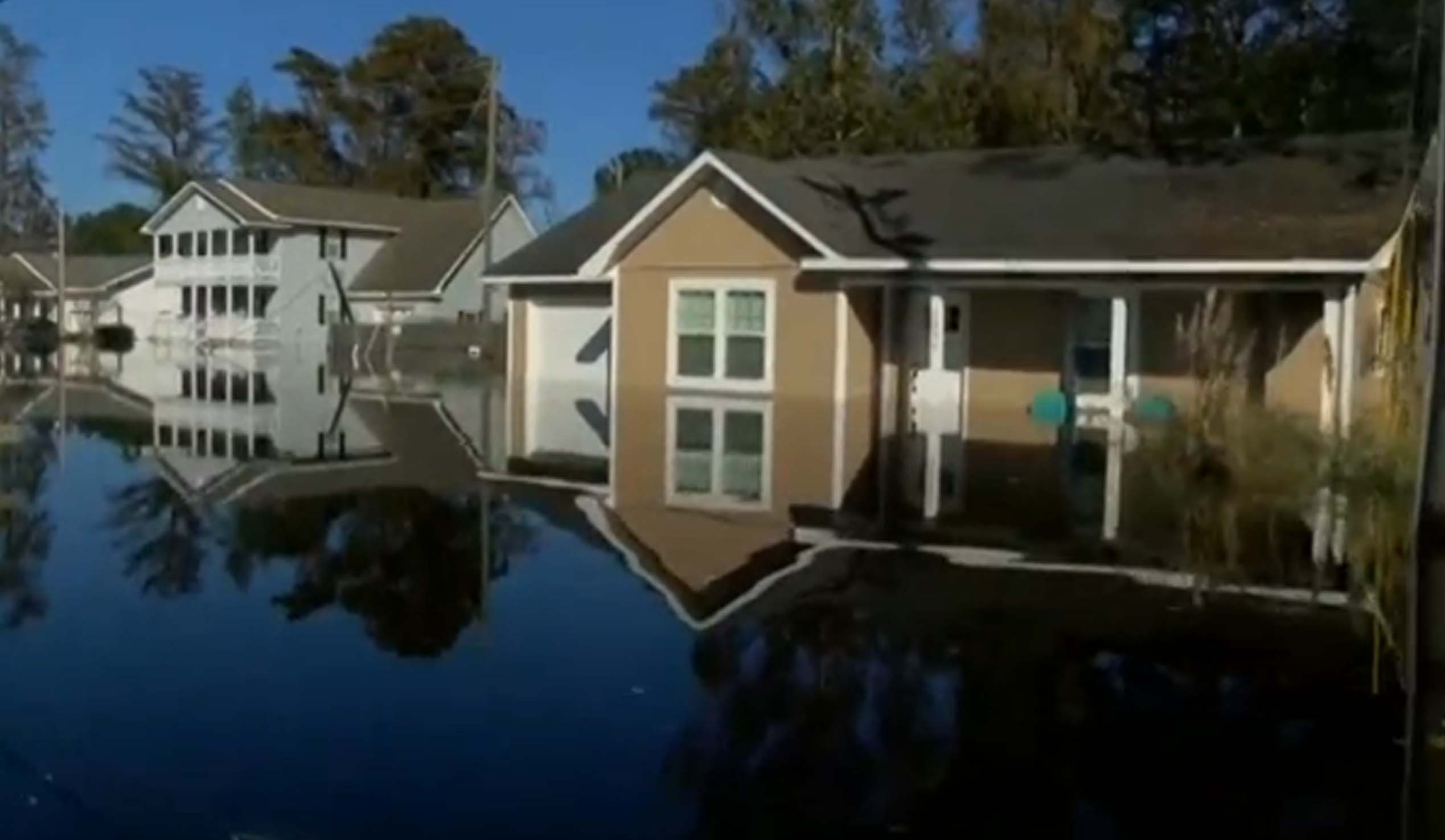 Parts of South Carolina remain flooded after deadly Hurricane Matthew hit the area over a week ago.