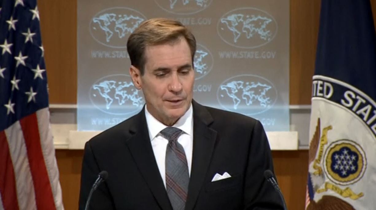 US State Department spokesman John Kirby. (Courtesy Reuters)
