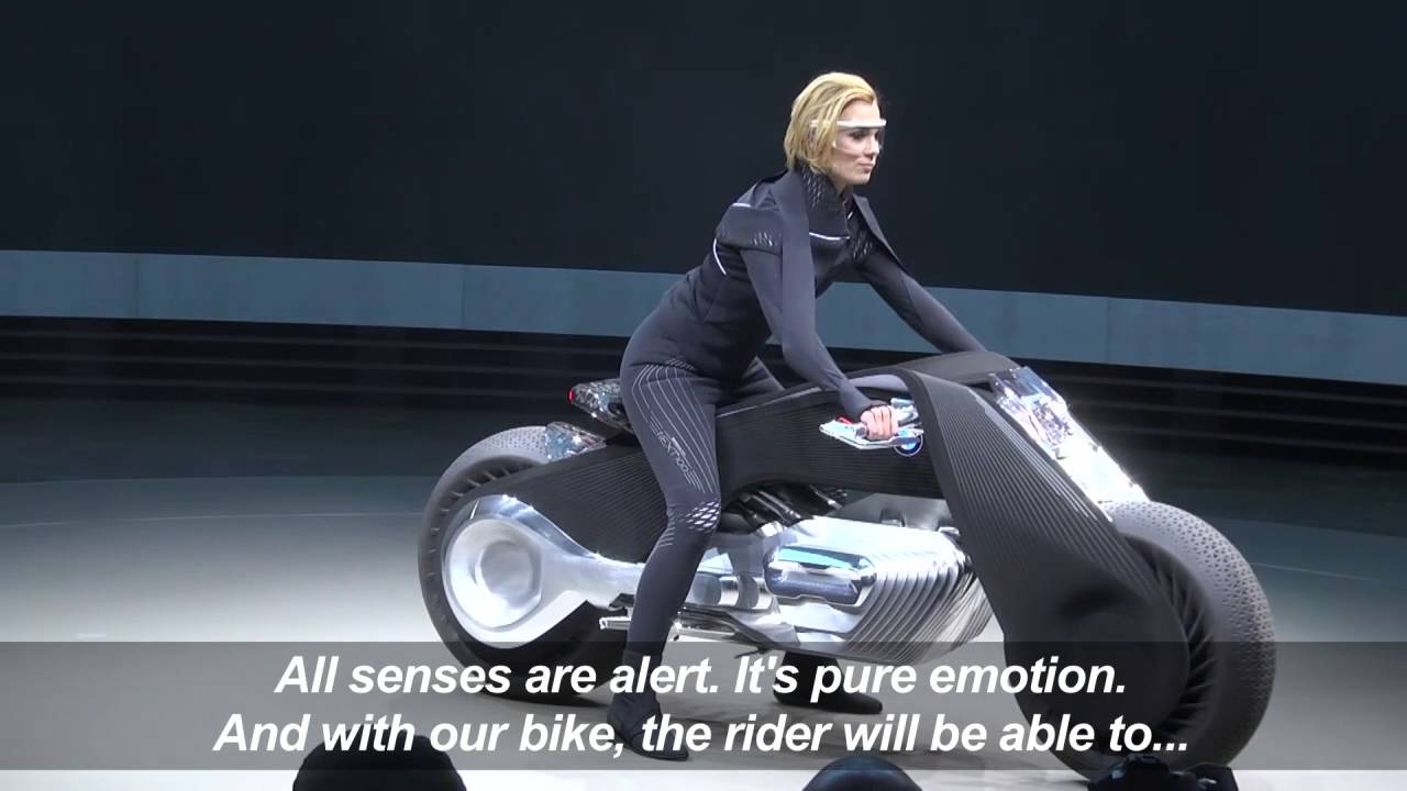 BMW presents its selfbalancing motorcycle of the future