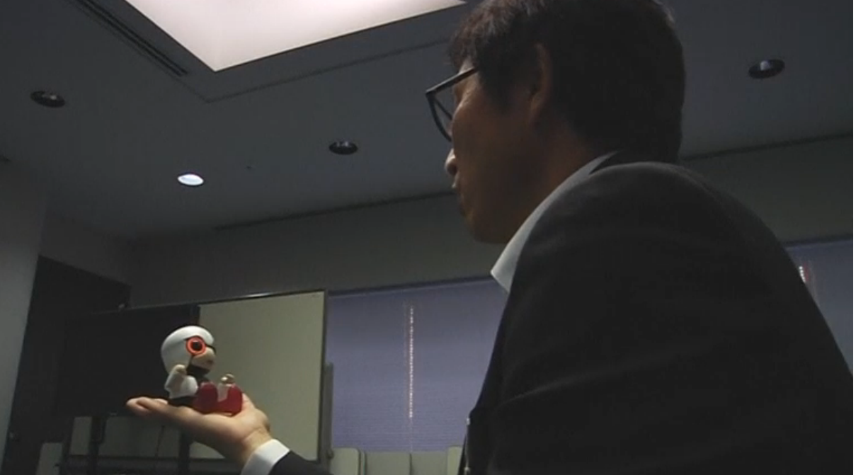 Toyota unveils KIROBO mini, a robot that will potentially appeal to an aging population where human interactions are decreasing for some. (Courtesy Toyota Motors Corporation)