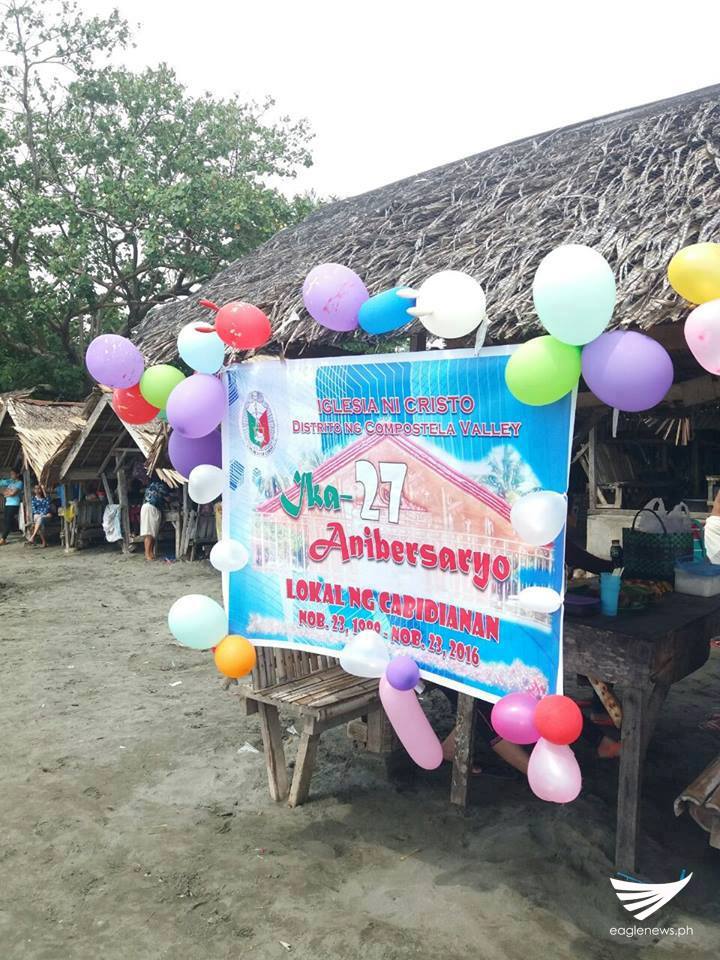 Sama-samang ipinagdiwang ng mga kaanib sa Iglesia Ni Cristo sa Lokal ng Cabidianan, Distrito ng Compostella Valley ang pagsapit ng kanilang Lokal sa Ika-27 taong anibersaryo nito.