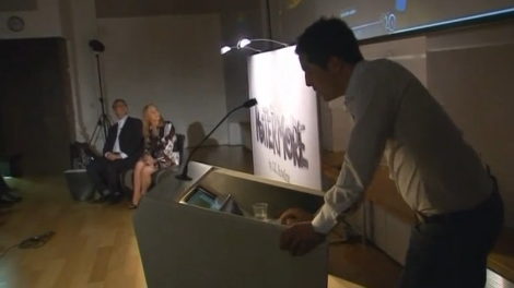 Pottermore, J.K. Rowling's digital publishing company, expects to turn a profit in its current fiscal year, buoyed by rising sales of audio books and new ebooks that build on the nearly 20-year-old Harry Potter franchise. (Photo grabbed from Reuters video)