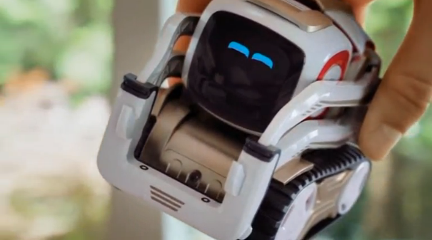 Combining a bit of movie magic and state of the art technology, a California start-up unveils a new type of robot packed with personality. (Photo grabbed from Reuters video)