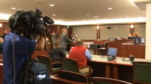 Trump campaign loses legal battle over Las Vegas polling station. (Photo grabbed from Reuters video)