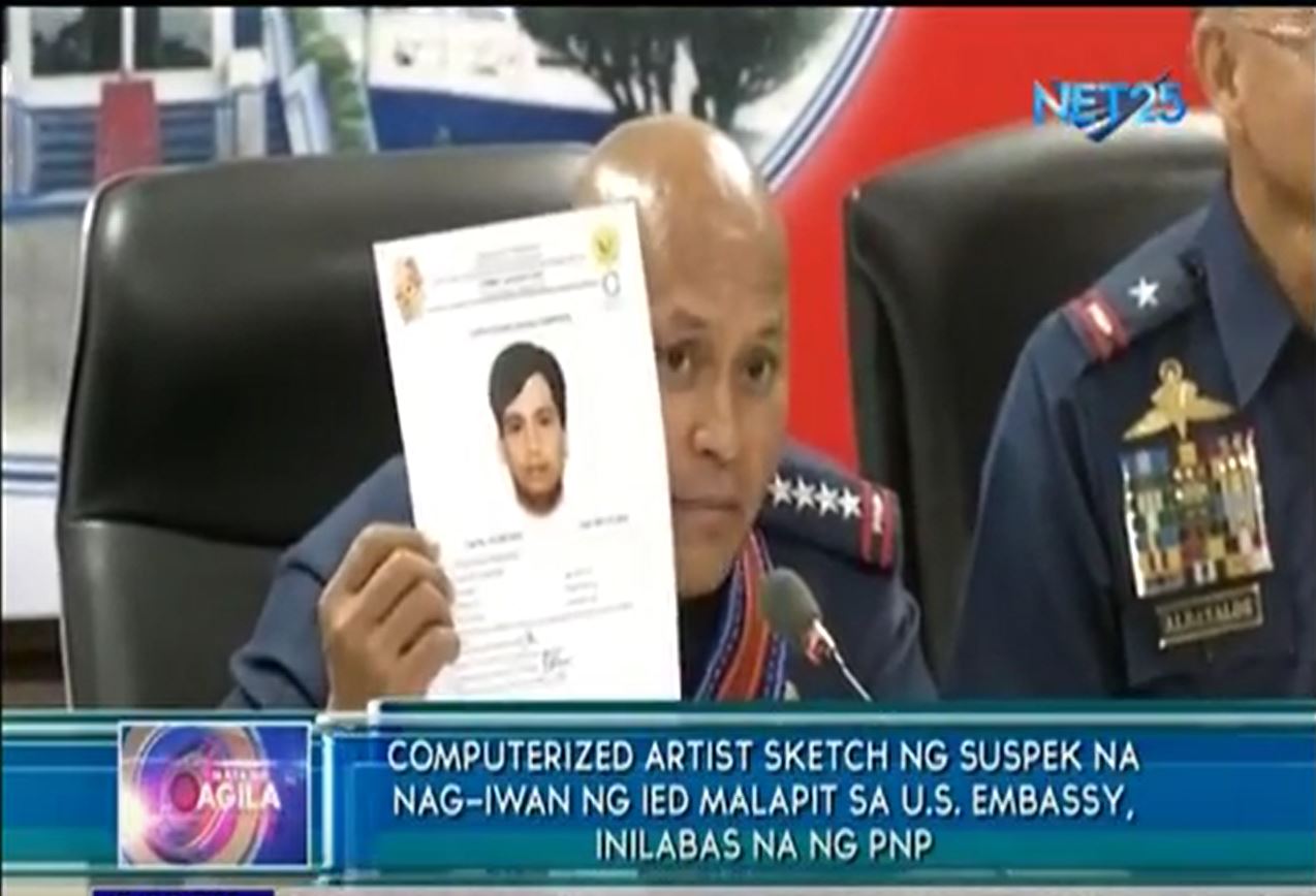 Police said they arrested on Wednesday morning (November 30) the suspect who left the improvised explosive device in a trash can near the US Embassy on Monday, November 28, 2016.