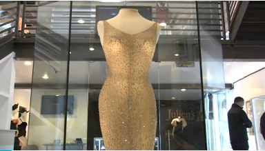 Marilyn Monroe's "Happy Birthday Mr. President" dress for sale