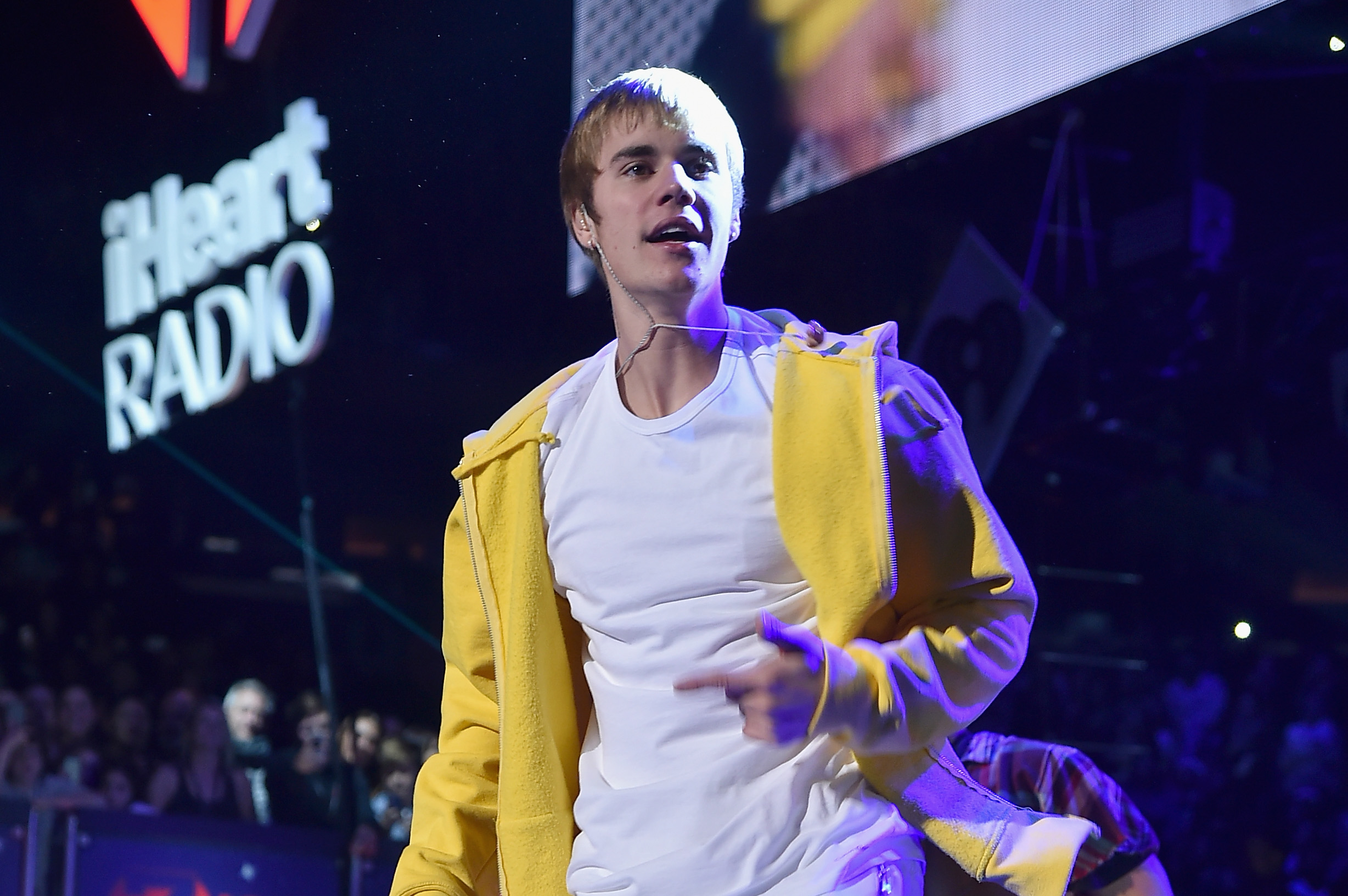 NEW YORK, NY - DECEMBER 09: Justin Bieber performs onstage during Z100's Jingle Ball 2016 at Madison Square Garden on December 9, 2016 in New York, New York.   Theo Wargo/Getty Images for iHeart/AFP
