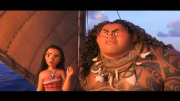 Disney's animated 'Moana' tops box office for third straight week. (Photo grabbed from Reuters video)
