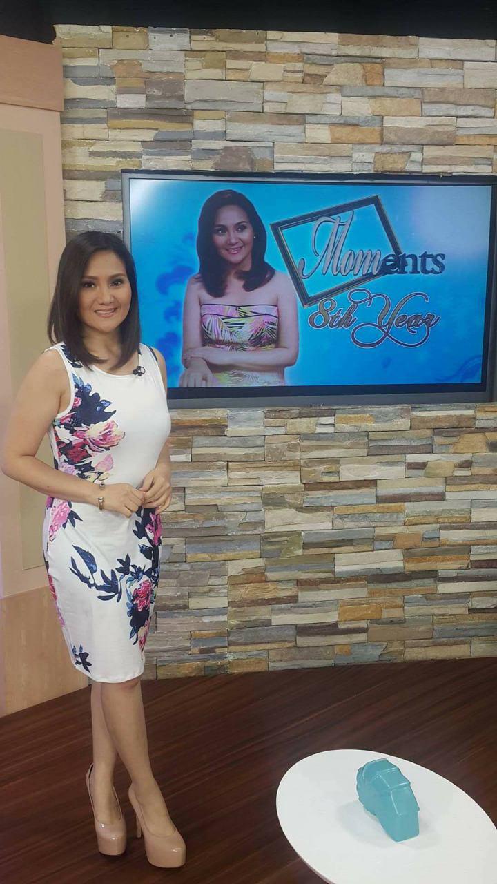 NET 25's Moments host Gladys Reyes