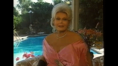 Hollywood Icon Zsa Zsa Gabor passes away at her Los Angeles home, according to media reports. (Photo grabbed from Reuters video file)