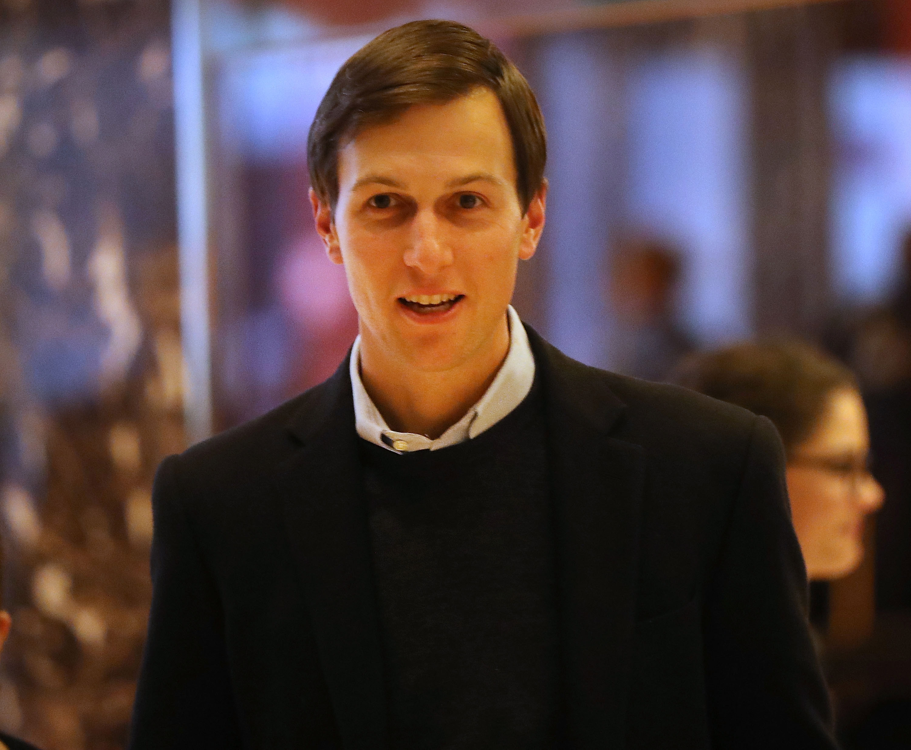 NEW YORK, NY - NOVEMBER 18: Jared Kushner, the son-in-law of President-elect Donald Trump, walks through the lobby of Trump Tower on November 18, 2016 in New York City. President-elect Trump and his transition team are in the process of filling cabinet and other high level positions for the new administration.   Spencer Platt/Getty Images/AFP