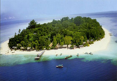 Sipadan Island in Malaysia (Courtesy wikipedia)