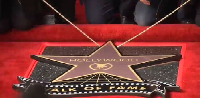 New Edition is honored with the 2,600th star on the Hollywood Walk of Fame.