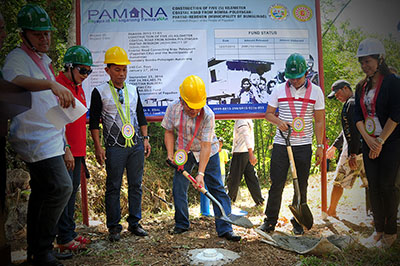 The City Government of Pagadian in coordination with the Department of the Interior and Local Government (DILG) Region IX spearheaded the Groundbreaking of the P25 Million worth project under the Payapa at Masaganang Pamayanan (PaMaNa) program. (Photo is courtesy of Department of Interior and Local Government Regional Office 9- Zamboanga Peninsula)