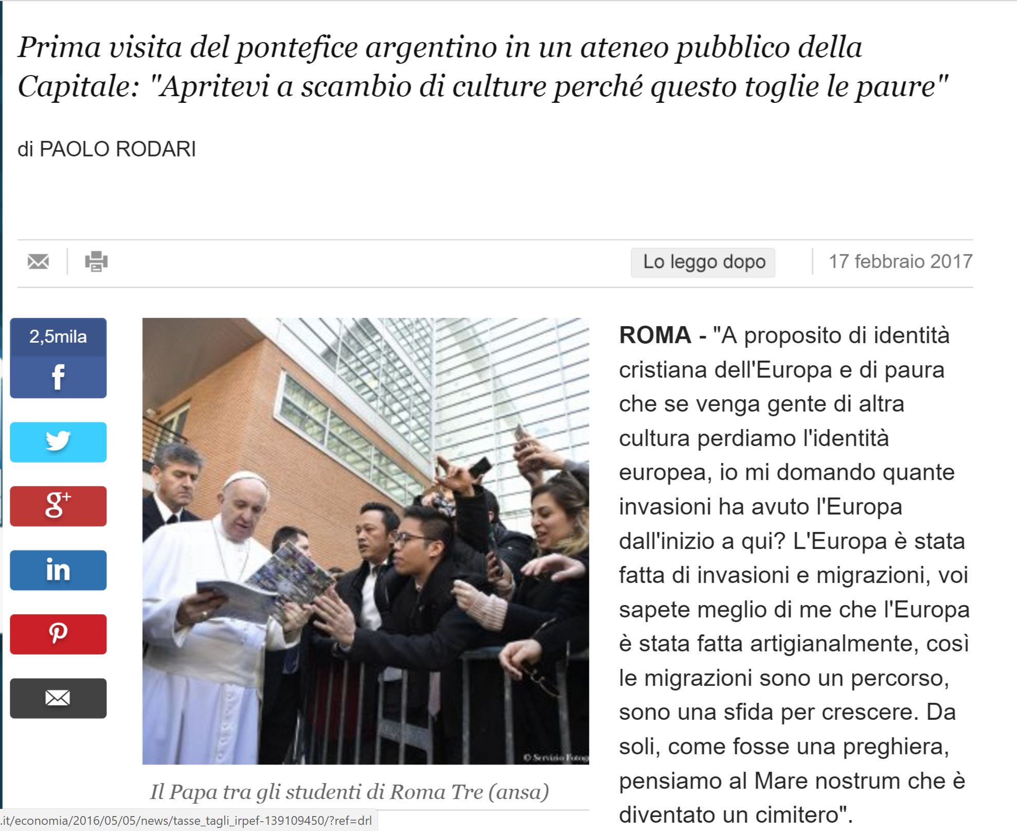 Catholic Missionary Nuns Attend Inc Evangelical Mission In Rome
