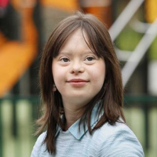 An undated handout photo released by Unapei/GloryParis on March 8, 2017 shows Melanie Segard, a 21-year-old woman with Down syndrome. A Frenchwoman with Down's Syndrome will realise a "dream" by presenting the prime time weather bulletin on French television starting on March 14, 2017, an advocacy group for the disabled said Wednesday. / AFP PHOTO / Unapei/GloryParis / Handout / RESTRICTED TO EDITORIAL USE - MANDATORY CREDIT "AFP PHOTO / Unapei/GloryParis" - NO MARKETING NO ADVERTISING CAMPAIGNS - DISTRIBUTED AS A SERVICE TO CLIENTS
