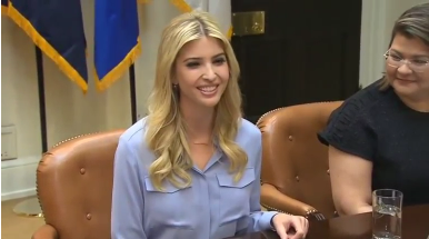 Ivanka Trump said on Wednesday she would work in the White House in an unpaid, informal advisory role to the president as she sought to allay ethics concerns about working there. Photo grabbed from Reuters video file.