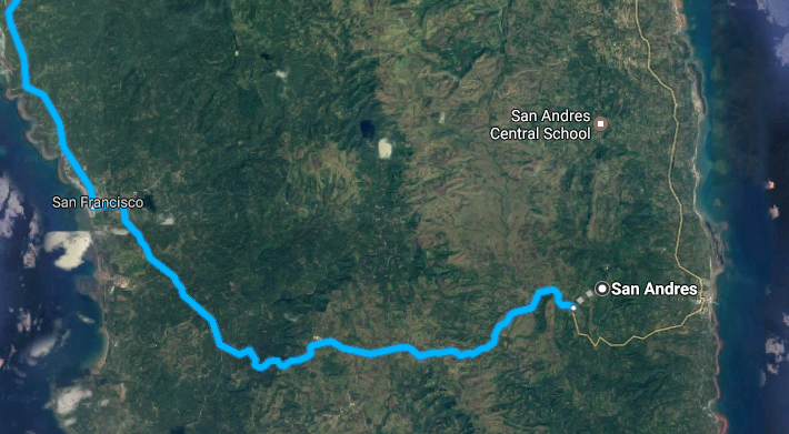 4 na hini-hinalang miyembro ng NPA, patay sa sagupan sa Quezon (Photo courtesy of googlemaps.com)