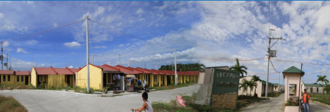 File photo of the NHA housing for AFP and PNP in Bulacan. (Photo courtesy NHA website)